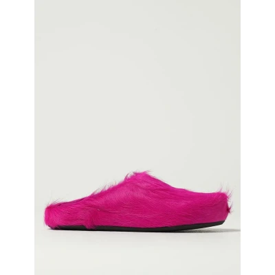 Afbeelding van Hair Slipper with Leather Sole Comfortable Slip On Style Shoes