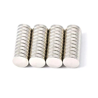 Afbeelding van Magnetpro 40 stuks schijfmagneten, 10 x 3 mm, 2,3 kg kracht, magneten voor magneetbord, whiteboard, prikbord, koelkast