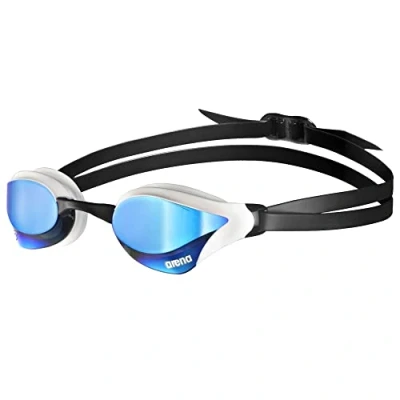 Afbeelding van Arena Cobra Core Swipe Mirror Zwembril Wit / Blauw Maat: UNI