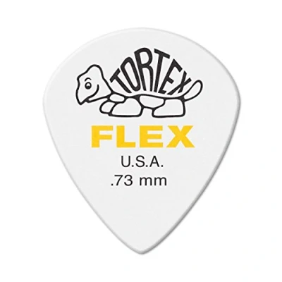 Afbeelding van Dunlop 466P073 Tortex Flex Jazz III XL Pick 0.73 mm plectrumset (12 stuks)