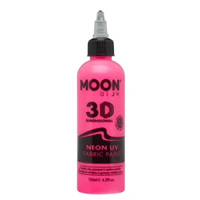 Afbeelding van Moon Glow Neon UV Intense Fabric Paint, Pink