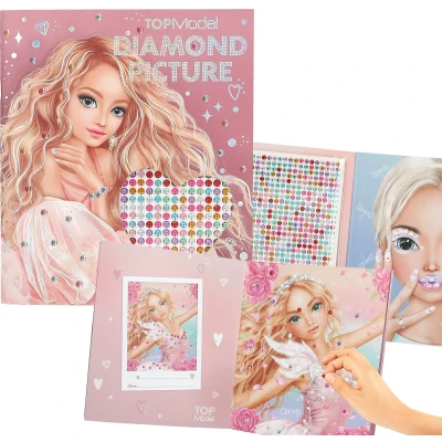 Afbeelding van Depesche TOPModel Create your Diamond Picture stickerboek