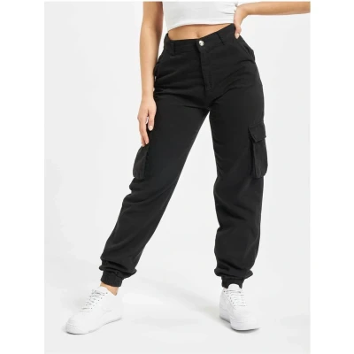 Afbeelding van DEF RUBY Cargobroek, Dames, Maat: Large, Black