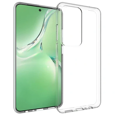 Afbeelding van Oppo A80 (5G) Hoesje Siliconen en TPU (zacht) Accezz Softcase/Backcover Transparant Telefoonhoesje