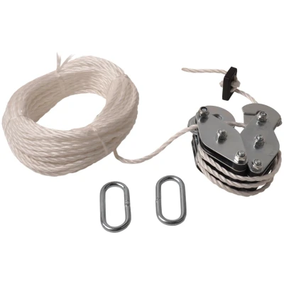 Afbeelding van Aanhangwagendirect Handtakel met 20 meter nylon touw