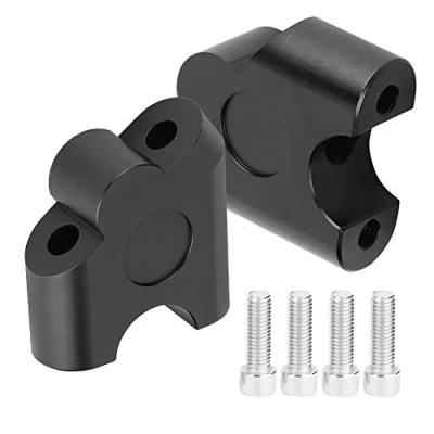 Afbeelding van Stuurverhoger, 22 mm universele motorfiets stuurverhoger Stuurklem Back Move Mount Adapter(Zwart)