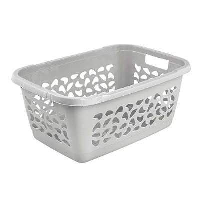 Afbeelding van keeeper Wasmand, luchtdoorlatend decor, 52 l, Jost, Nordic Grey