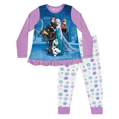 Afbeelding van Disney Meisjes Pyjama&#039;s Frozen Veelkleurig 134 cm