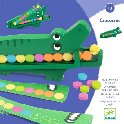 Afbeelding van Djeco geheugenspel crococroc