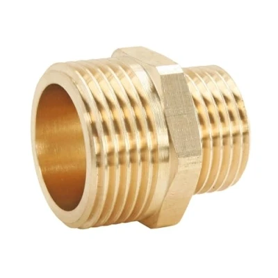Afbeelding van BT SELECTION Schroefdraad Koppeling Mannelijk/Mannelijk Verminderde Onbehandeld Messing Diameter 26 x 34 (1&quot;) 20 27 (3/4&quot;)