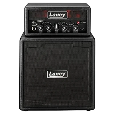Afbeelding van Laney MINISTACK Bluetooth Battery Powered Guitar Amp with Smartphone Interface Ironheart edition, B IRON