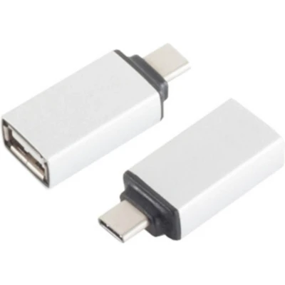 Afbeelding van USB C (m) A (v) adapter USB2.0 / wit