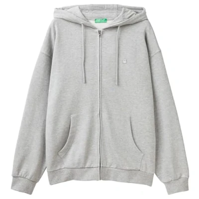 Afbeelding van United Colors of Benetton Sweatshirt zonder capuchon voor heren, Grijs, S