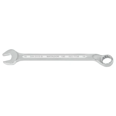 Afbeelding van MATADOR 0190 0160 ringsteeksleutel, gebogen, 16 mm