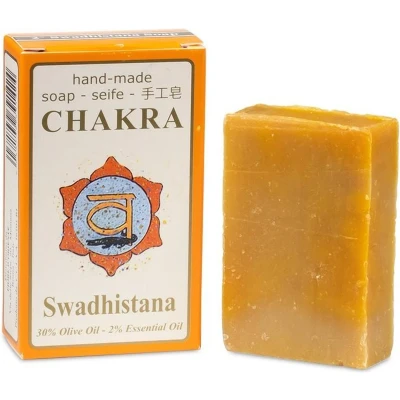 Afbeelding van Zeep 2e Chakra Swadhistana, met sinaasappel en kaneel