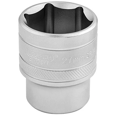 Afbeelding van Draper 16618 1/2 &quot;Vierkante Drive 6 Punt Socket, 27mm Grootte