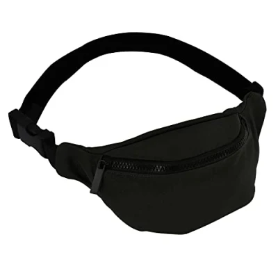 Afbeelding van X BLTU heuptas voor kinderen, met verstelbare riem, lichtgewicht heuptasje reizen, sport en school, officiële merchandise cadeaus meisjes, jongens, Zwart, Eén