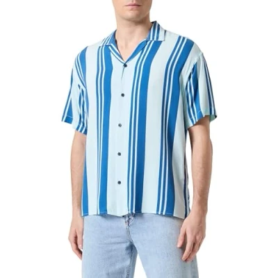 Afbeelding van JACK&amp;JONES JCOJEFF AOP RESORT SHIRT SS RELAX LN Heren Overhemden