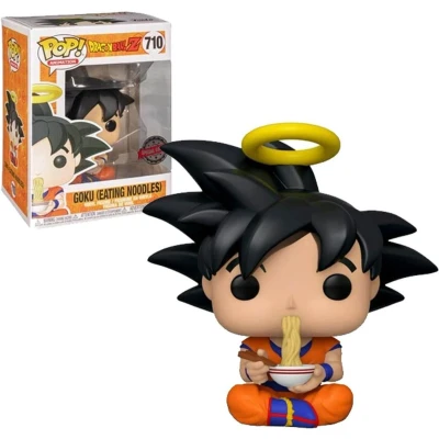 Afbeelding van Funko Pop! Animation: Dragon Ball Z Goku Eating Noodles #710 Special Edition Exclusive [7.5/10]