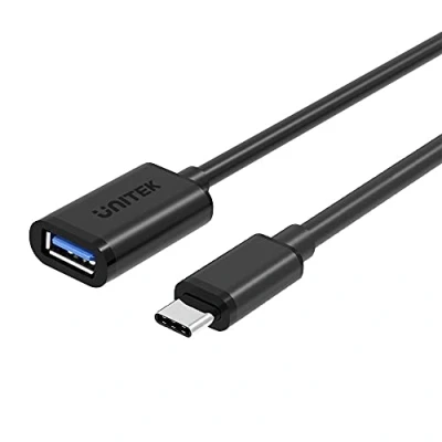 Afbeelding van Kabel USB C naar Unitek Y C476BK 20 cm