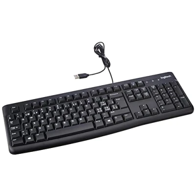 Afbeelding van Logitech Keyboard K120 for Business toetsenbord USB QWERTZ Zwitsers Zwart