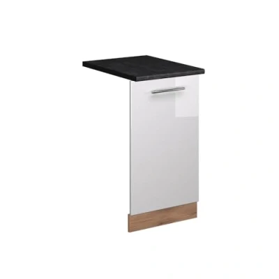 Afbeelding van Vicco &quot;Fame Line, wit hoogglans, 45 cm, AP antraciet