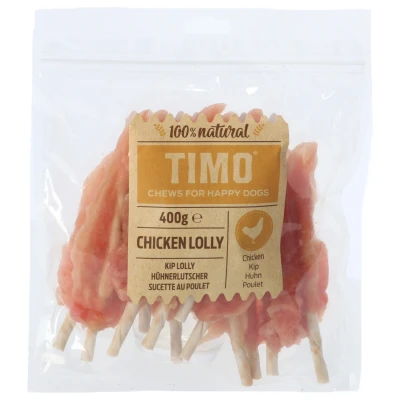 Afbeelding van Timo Lolly Kip Hondensnacks 400 g