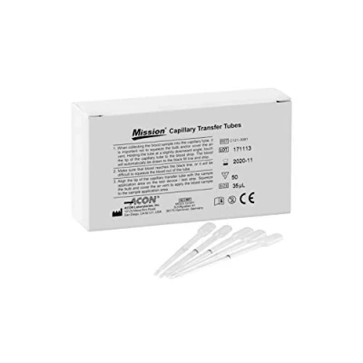 Afbeelding van Swiss Point Of Care Capillaire buisje voor de missie 3 in 1 meetinstrument (50 stuks)