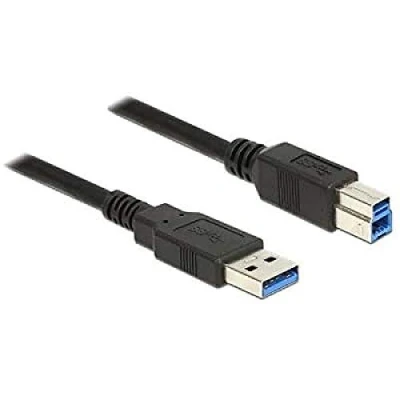 Afbeelding van Delock Kabel USB 3.0 Type A Manueel &gt; B 5,0 m zwa