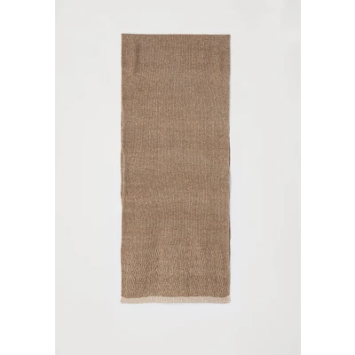 Afbeelding van Pieces Pcnohanna LONG Scarf Sjaal, Dames, Maat: One Size, Fossil/gold lurex