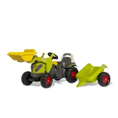 Afbeelding van Tractor Rolly Kid Claas Axos Met Aanhanger