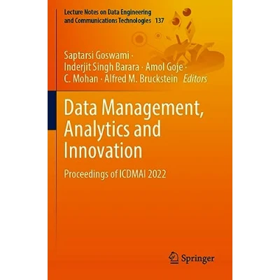 Afbeelding van Data Management, Analytics and Innovation: Proceedings of ICDMAI 2022: 137