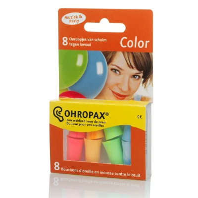 Afbeelding van Ohropax Color Oordopjes 8st