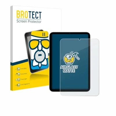 Afbeelding van BROTECT Screenprotector voor Apple iPad Mini 7 2024 Folie Beschermfolie Beschermglas matte