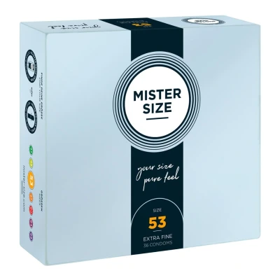 Afbeelding van Mister Size MISTER.SIZE 53 mm Condooms 10 stuks
