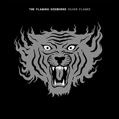 Afbeelding van Flaming Sideburns Silver Flames