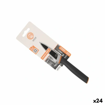 Afbeelding van Keukenmes MasterChef Zwart Zilverkleurig 9 cm (24 Stuks)