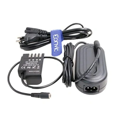 Afbeelding van Eonvic DMW DCC12 Dummy accu voeding koppeling kit BLF19 voor Panasonic DMC GH3/GH4/GH5/GH5S