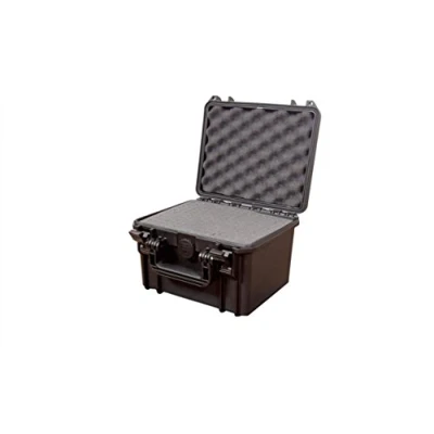 Afbeelding van MAX235H155S Waterdichte koffer zwart met plukfoam binnenmaten 23,5 x 18,0 15,6 cm