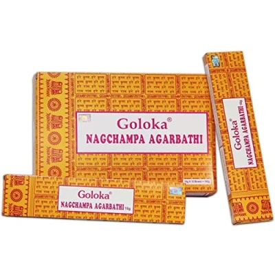 Afbeelding van Goloka Nag Champa Agarbathi 16 g, 2 x g