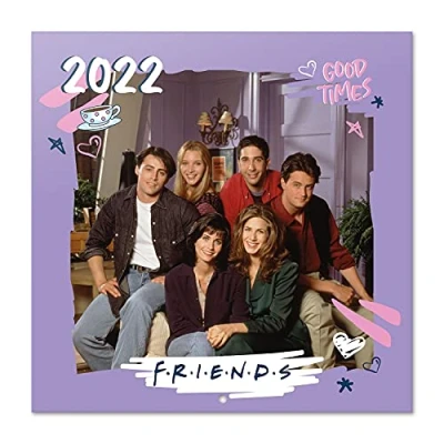 Afbeelding van Grupo Erik CP22033Kalender 2022 FRIENDS Wandkalender 12 Maanden + Poster