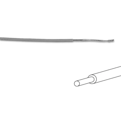 Afbeelding van Montagedraad Diameter: 1.4 mm 0.2 mm2 Volle Kern Grijs