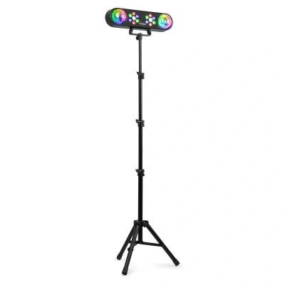 Afbeelding van Fuzzix AllStar2 LED discolamp op statief 2 PAR spots + Jelly balls