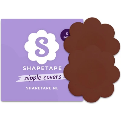 Afbeelding van Shapetape Nipple Covers 10 Stuks bruin Tepelstickers Tepelplakkers Tepelcovers Tepelbedekkers Tepelbeschermers Tepelpleisters Boob tape sticker