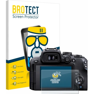Afbeelding van BROTECT Antireflecterende Glas Screen Protector Mat voor Canon EOS R10 Schermbeschermer [Beschermglas Folie niet Gehard Glas]