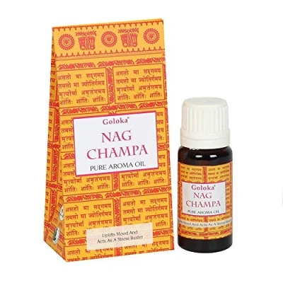 Afbeelding van Green Tree Pure aroma oil nag champa (10 ml)