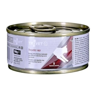 Afbeelding van TROVET Hepatic HLD Kat 6 x 100g blikjes