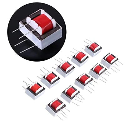 Afbeelding van Akozon Audiotransformator 10 Delig/Pakket 600 Ohm 1: 1 EI14 isolatie transformator audio transformatoren