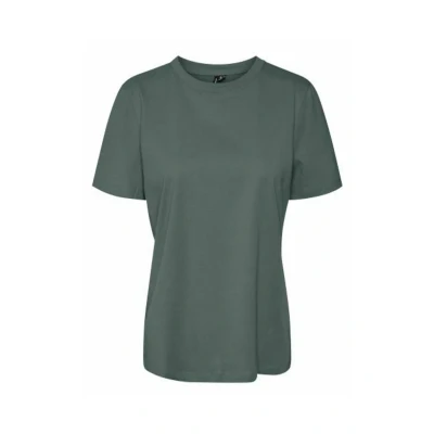Afbeelding van Vero Moda Vmpaulina Tshirt basic, Dames, Maat: XS, Balsam green
