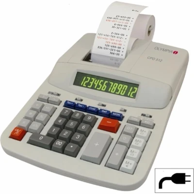Afbeelding van Olympia CPD512ER Rekenmachine